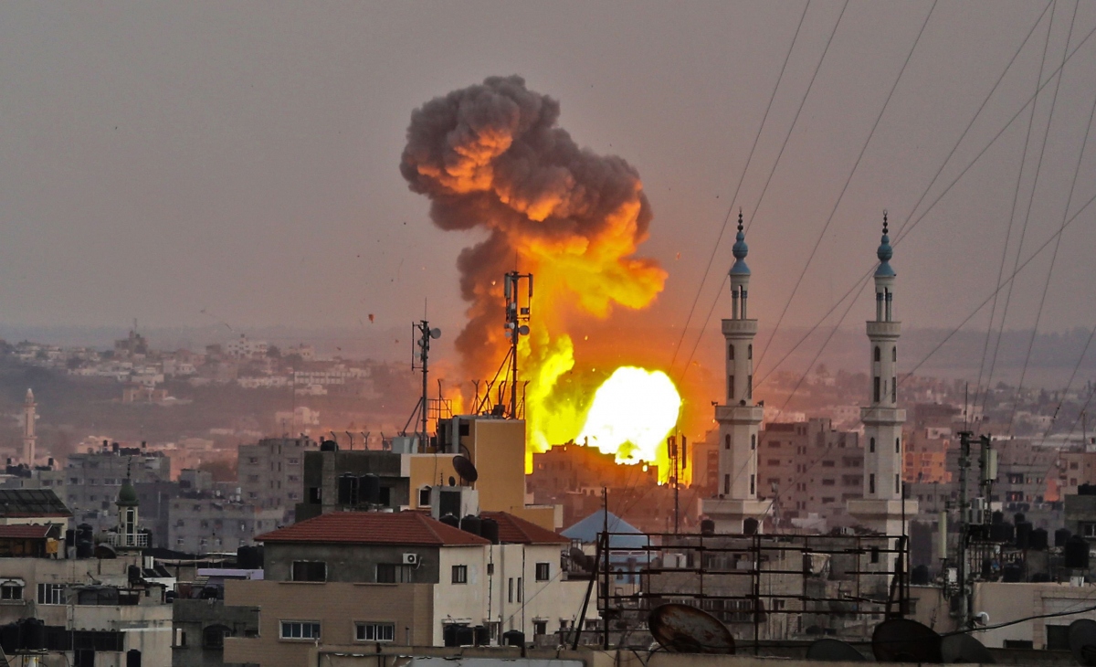 Israel công bố video tấn công, bắn cháy các mục tiêu Hamas bên trong Gaza
